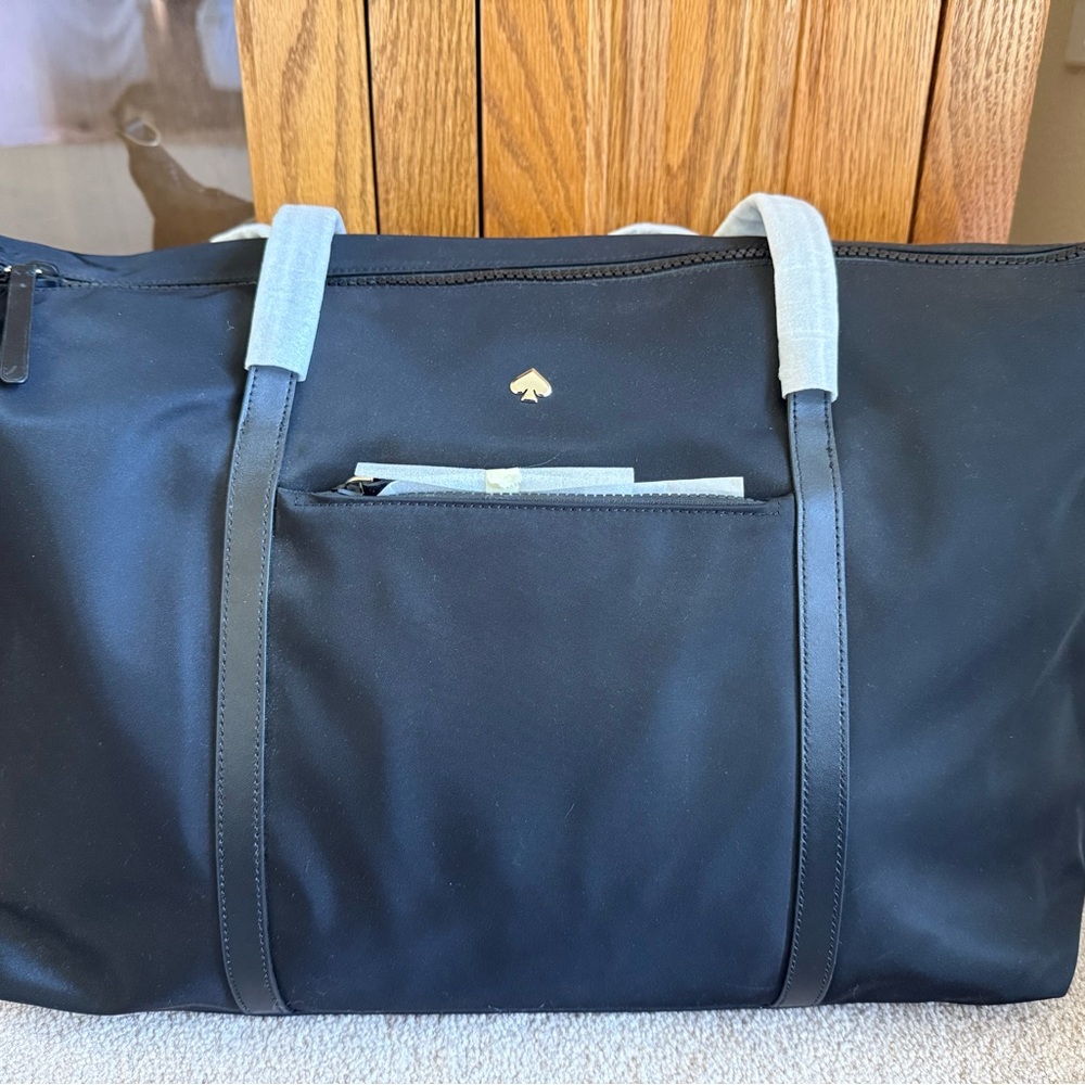 Kate Spade Black and Gray Tote